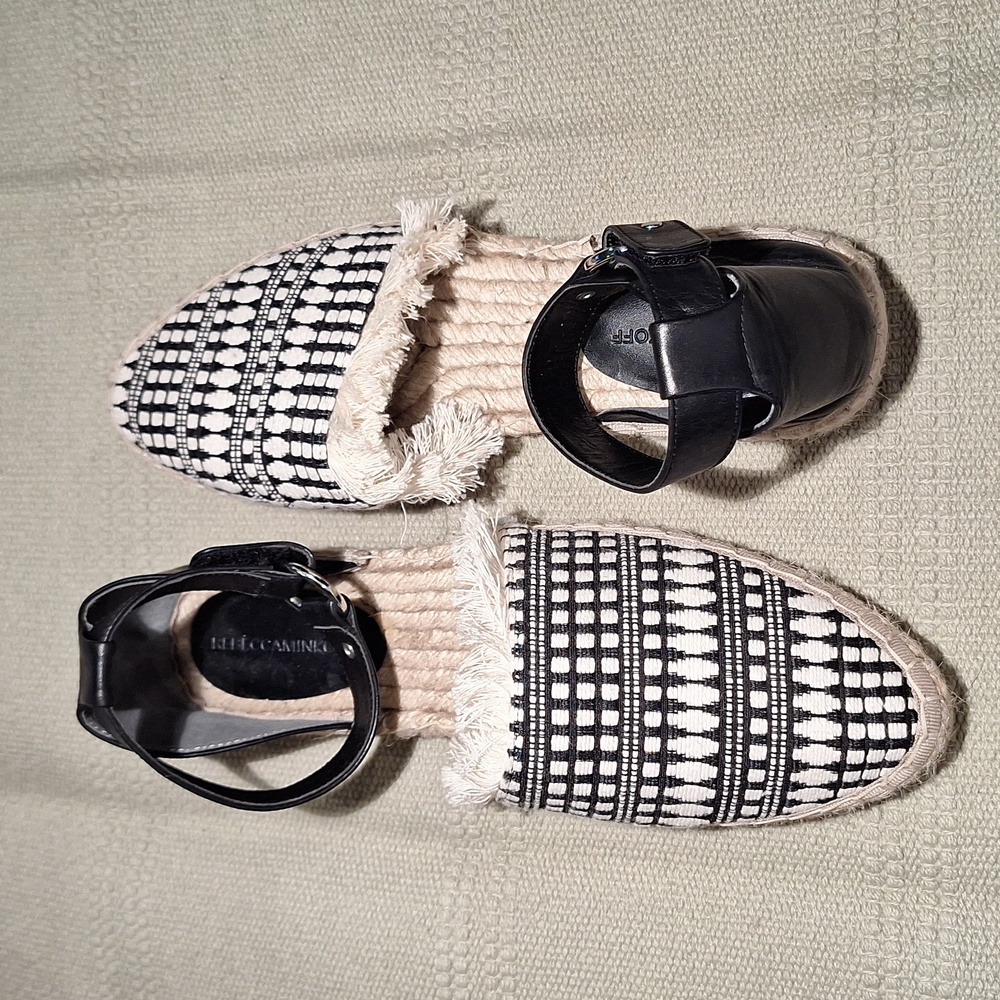 Rebecca Minkoff Vicki, closed toe espradilles, size 9